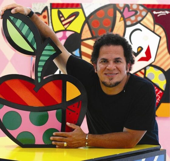 Romero Britto between Cubism and Pop Art