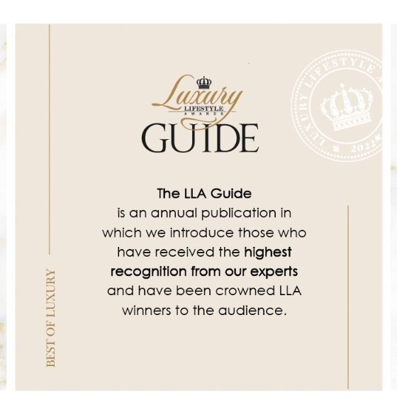 Luxury Lifestyle Awards presents their 2022 Best of Luxury Guides