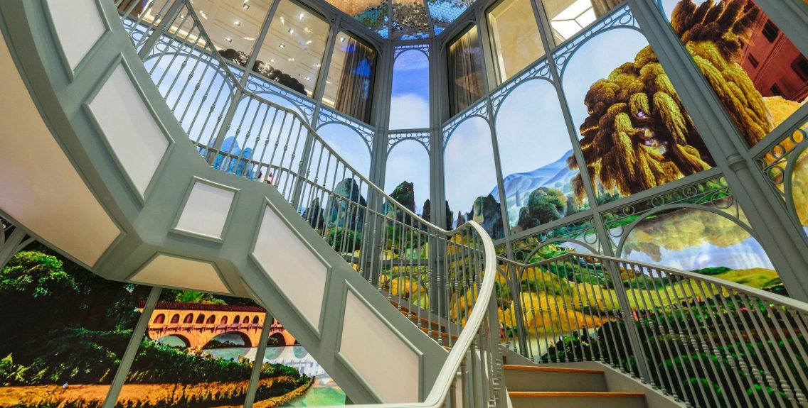 Gucci Chengdu Store… between Renaissance Futurism and AI Magic