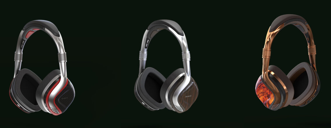 Symphony of success: DAVÌ luxury headphones signed by Len Davì