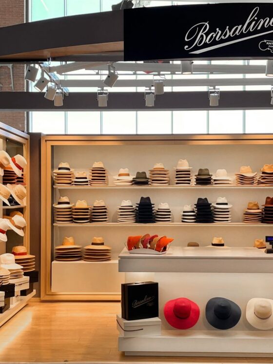 Borsalino landed at Venice’s Marco Polo Airport