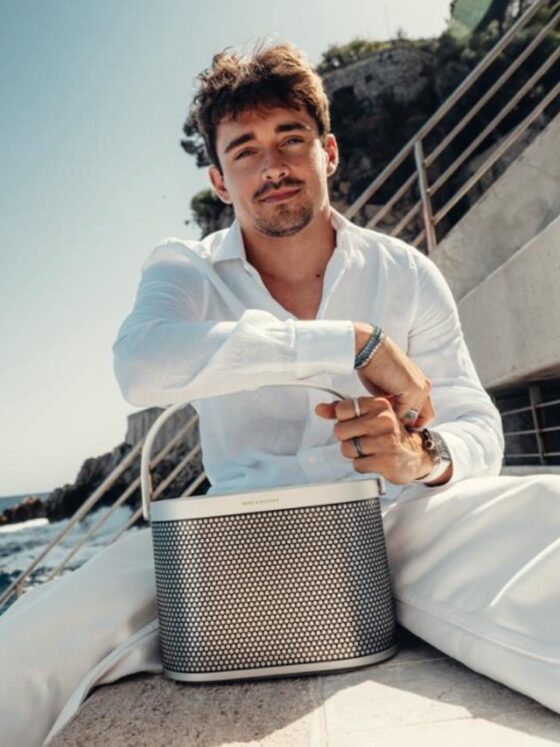 Charles Leclerc… Bang & Olufsen global brand ambassador