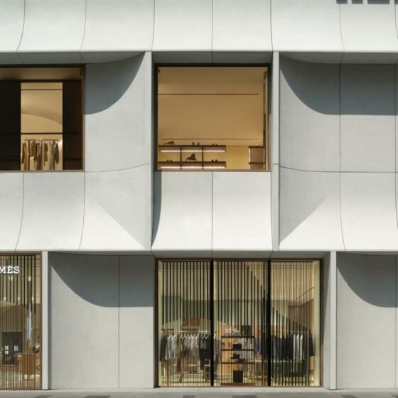 Hermès reimagines boutique in Taichung, Taiwan
