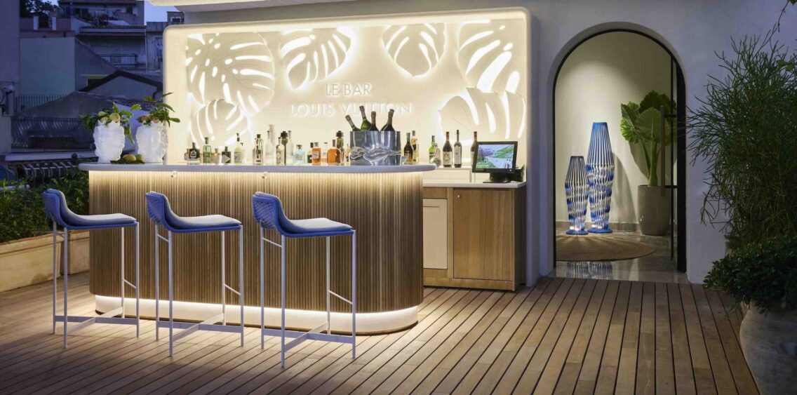 Le Bar Louis Vuitton, Taormina: a heightened sense of luxury