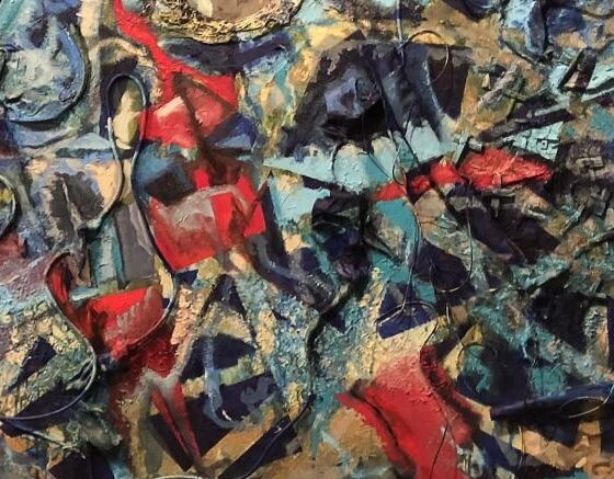 Energy blends abstraction and geometry in the art of Denise Carvalho
