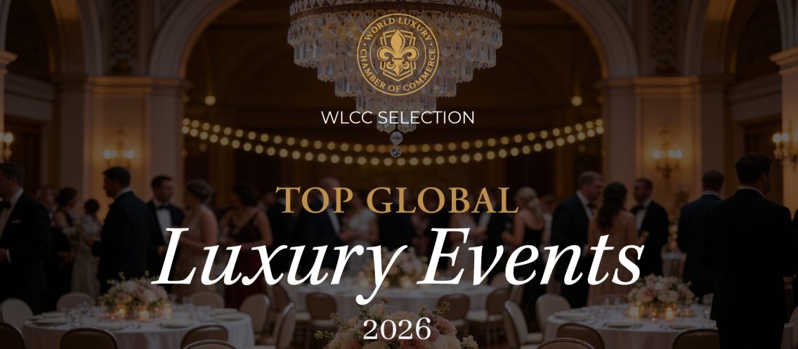 TOP Global Luxury Events 2026: The rooms that will define the luxury economy