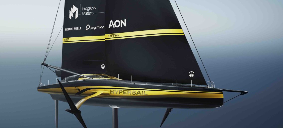 Ferrari Hypersail: flying the Oceans at 50 knots